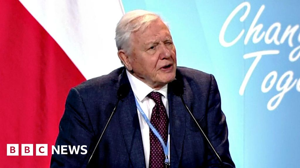 Sir David Attenborough: Zmiany klimatyczne to „nasze największe zagrożenie”