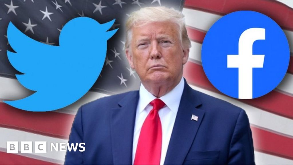 Trump Threatens To Shut Down Social Media Companies Bbc News - roblox shutting down 2020 trump