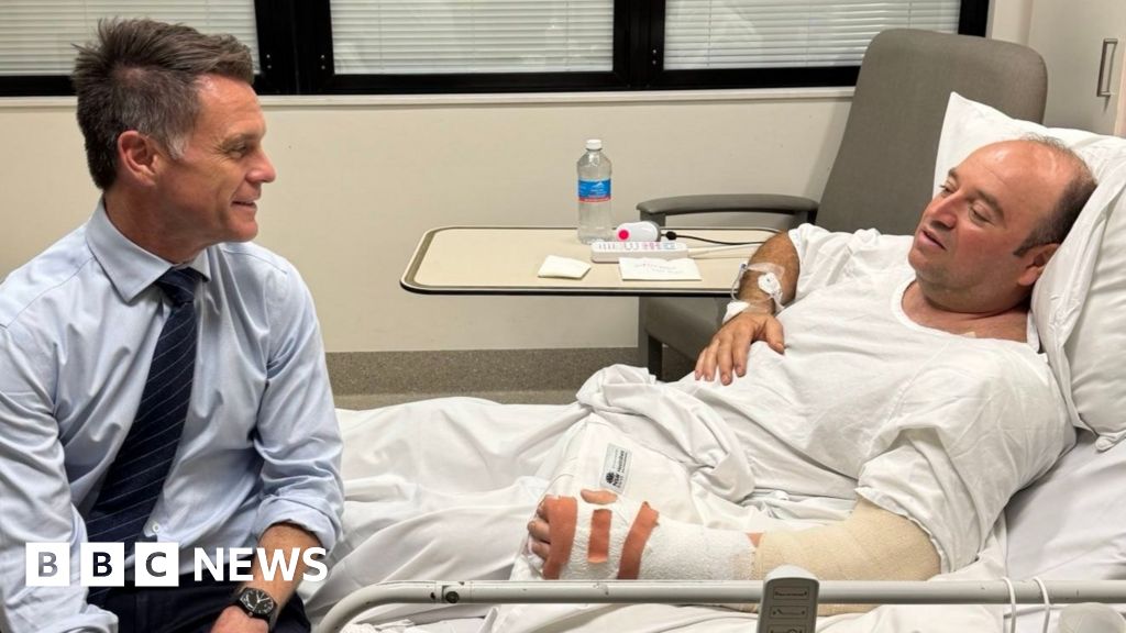 Bondi hero's family 'praying' son recovers after tackling shooter