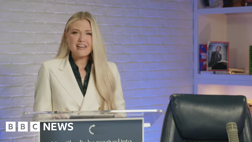 'I will never let your legacy die' - Charlie Kirk's widow gives tearful address after shooting