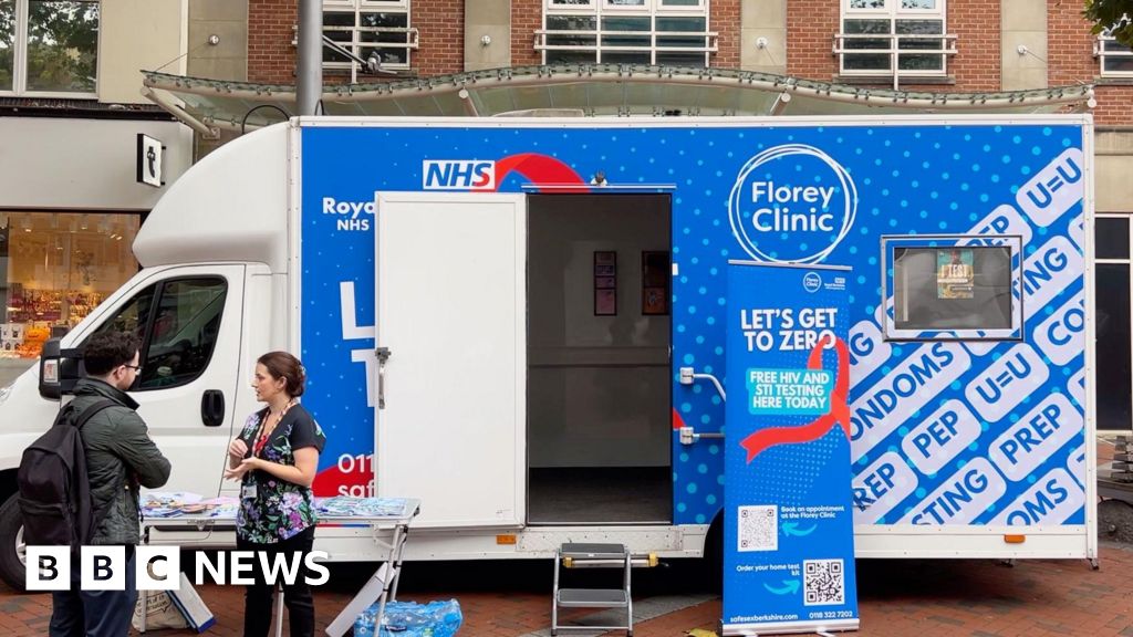 Rise in HIV testing for pop-up sexual health van