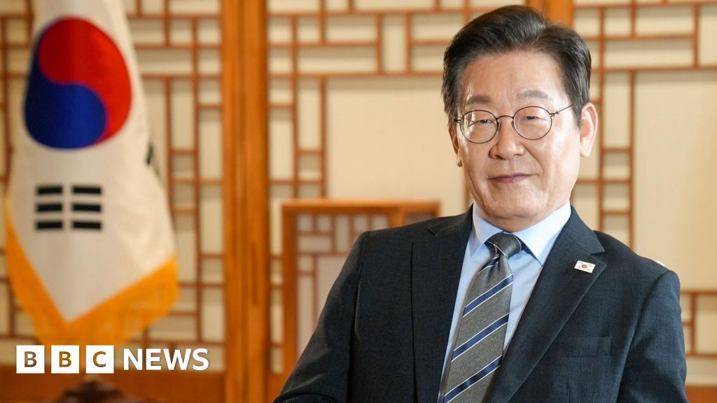 South Korea would accept a Trump-Kim deal to freeze nuclear programme, president tells BBC