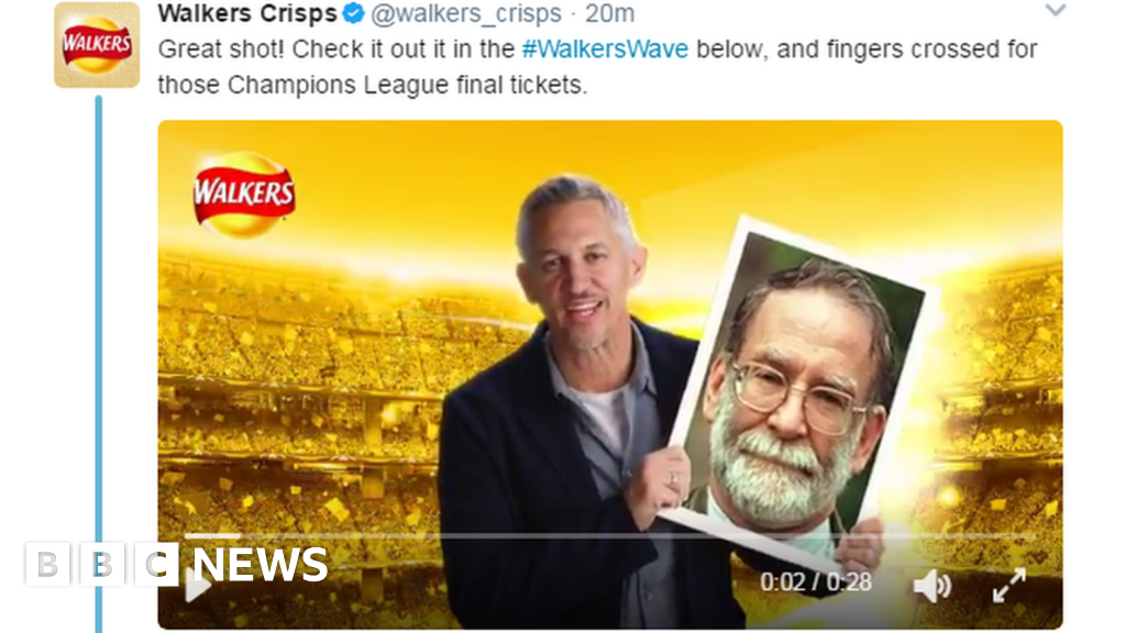 Walkers Crisps Gary Lineker campaign suffers Twitter sabotage