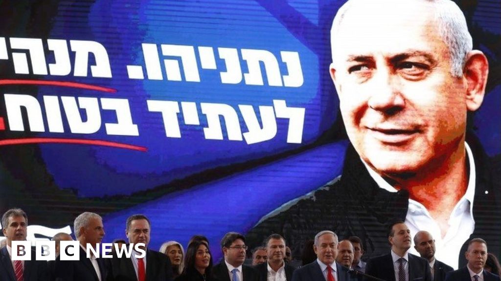 Israel election: Exit polls give Netanyahu narrow lead