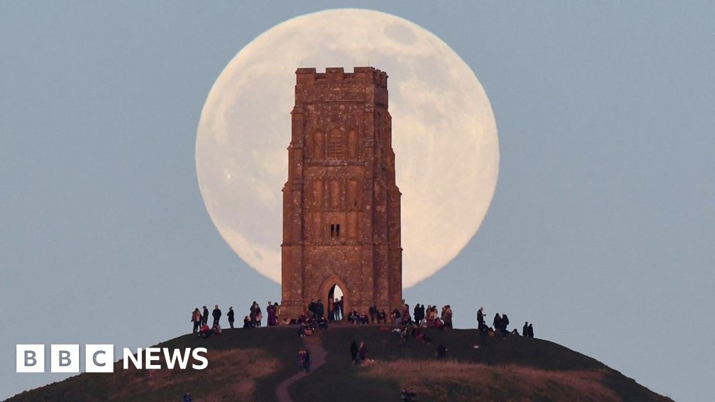 In pictures: Stunning Wolf Moon dazzles around the world