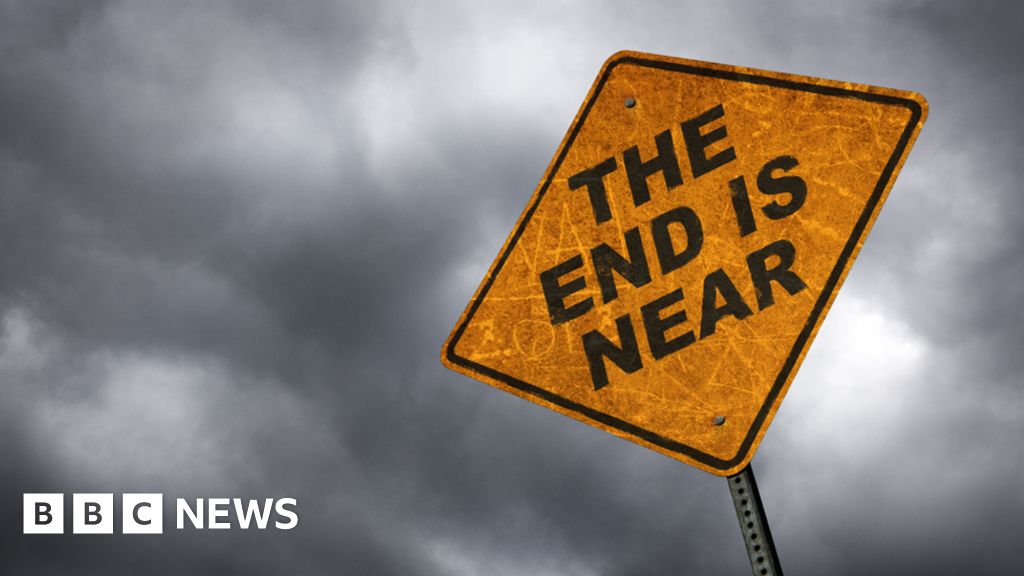 Dangerous turns, triangle warning traffic sign near rural road Stock Photo  - Alamy