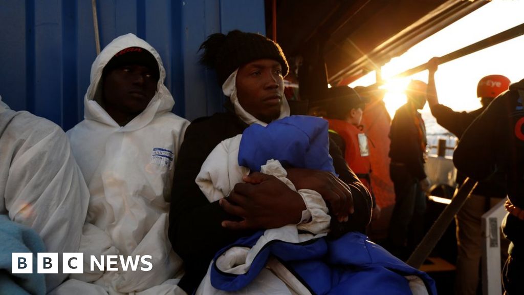 EU takes migrants after stand-off at sea