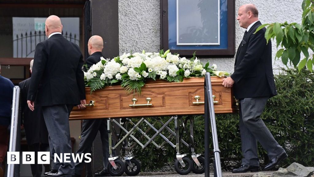 David Trimble funeral in pictures