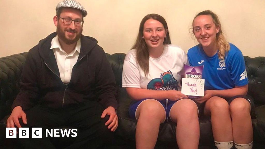 Airbed rescue: Teenagers reunited with man they saved off Fraserburgh