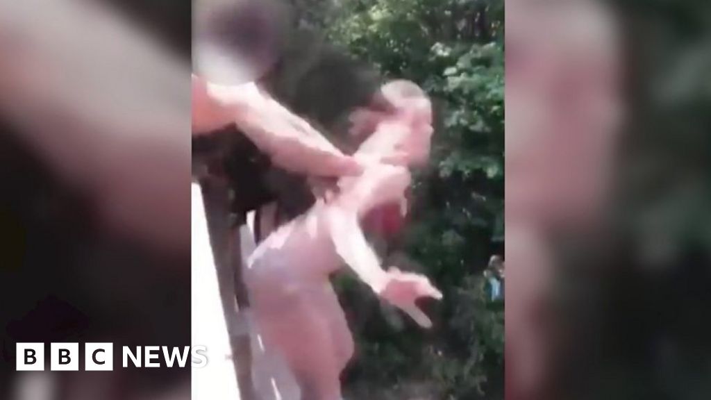 Police considering charges against woman who pushed teen off bridge