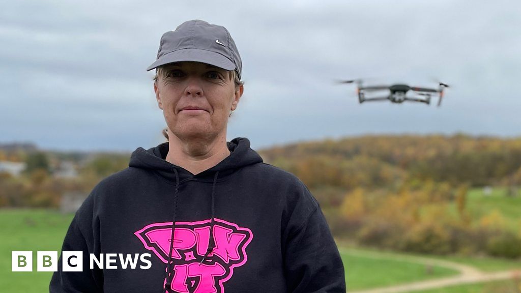 Thurnscoe woman helps find lost dogs with thermal imaging drone