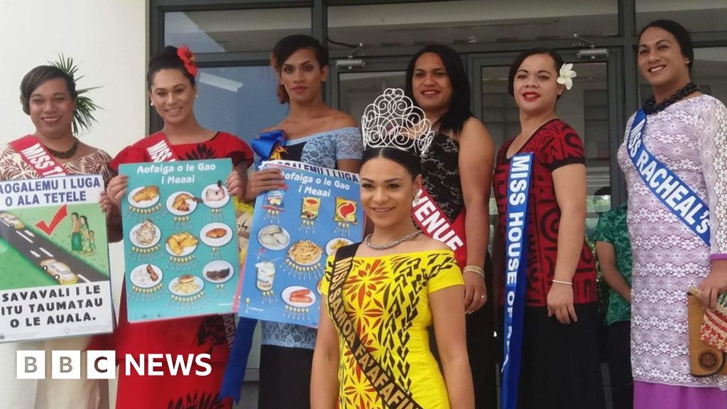 Miss Faafafine Behind Samoas Third Gender Beauty Pageant Bbc News