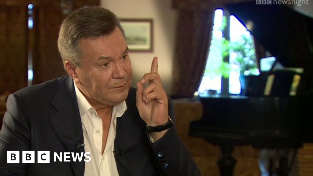 Viktor Yanukovych: First interview with western media - BBC News