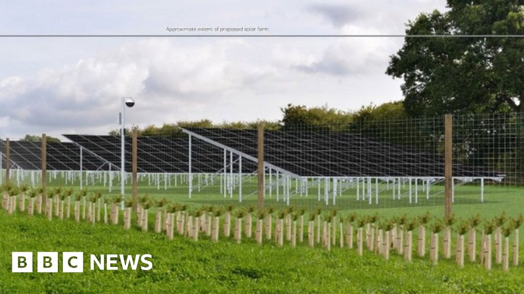 Solar farm plan for Leonardo helicopter factory in Yeovil 