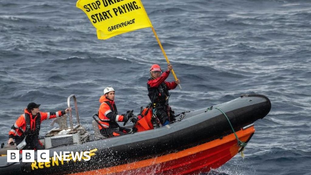 Oil giant Shell suing Greenpeace for £1.7m damages