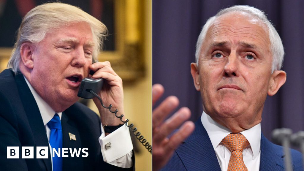 Us Australia Refugee Deal Trump In Worst Call With Turnbull Bbc News 1190