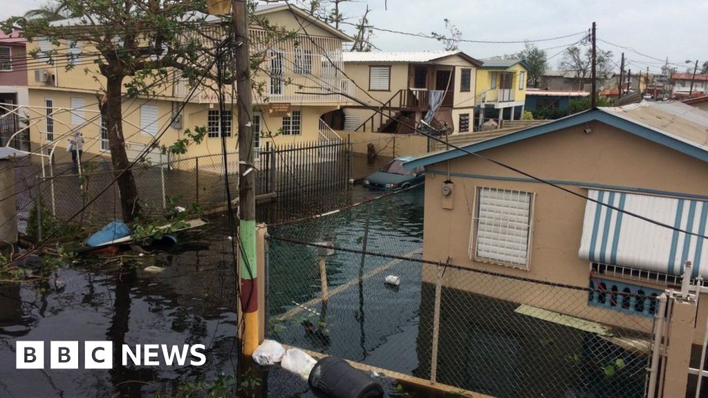 Hurricane Maria eye nears Turks and Caicos Islands - BBC News