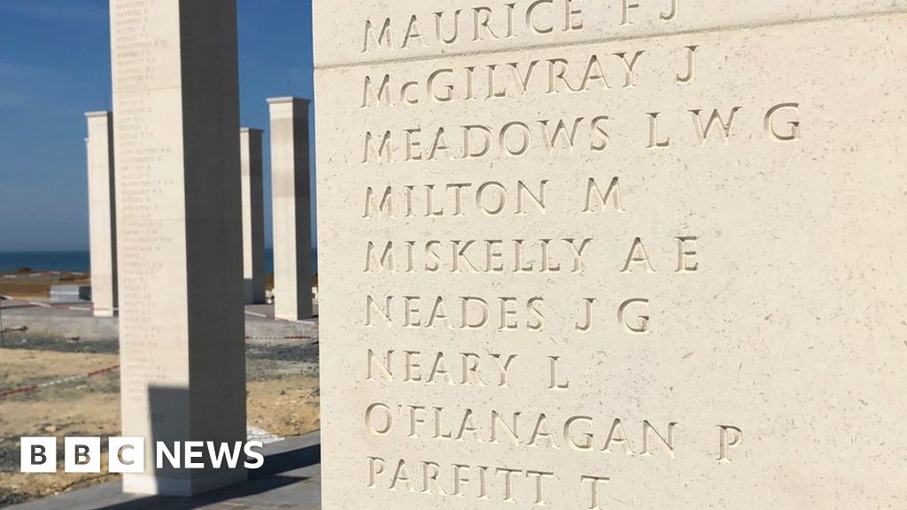 D-Day anniversary: New pictures in the Normandy-released memorial