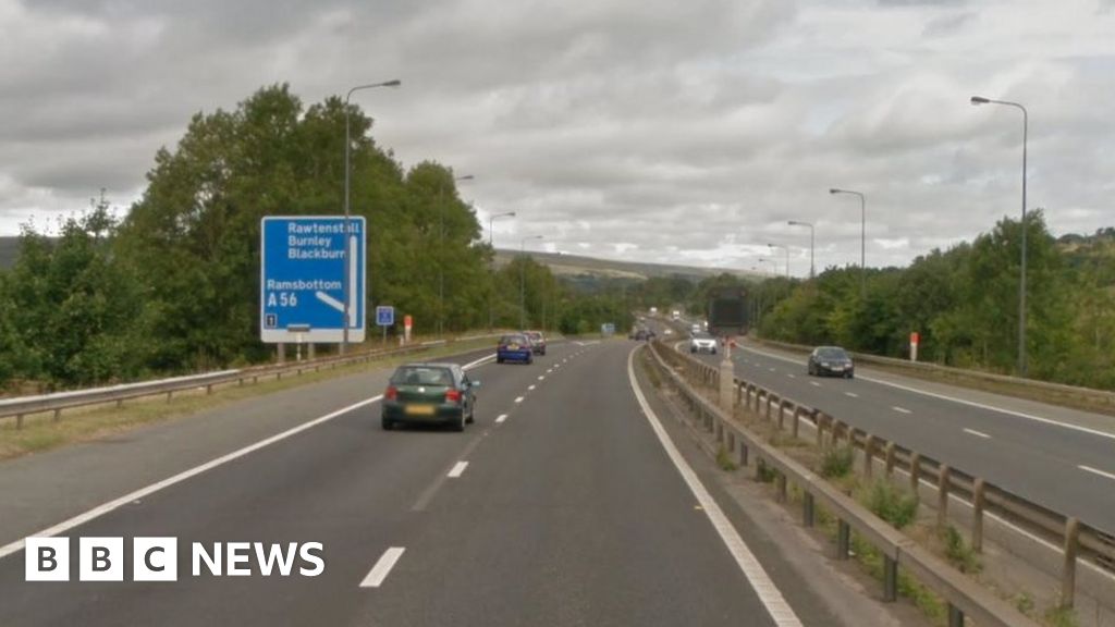 Woman hit by car on M66 near Bury dies