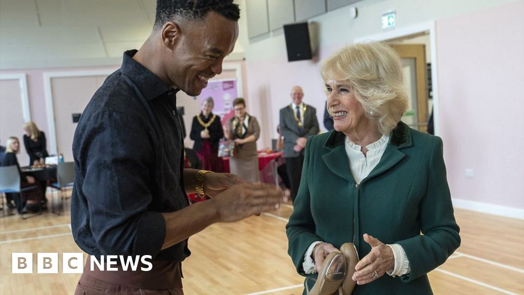 Queen Camilla taps into her inner Strictly fan
