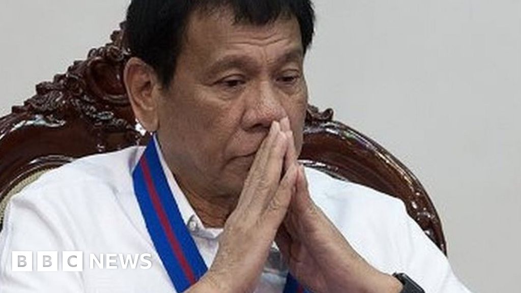 Philippines Duterte Threatens Martial Law Bbc News