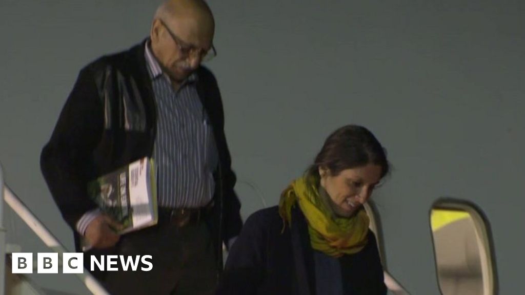 Nazanin arrives in UK after being freed from Iran