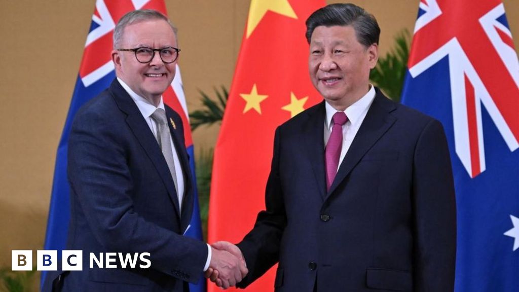 El primer ministro australiano Albanese se reúne con Xi Jinping en una esperada visita a China