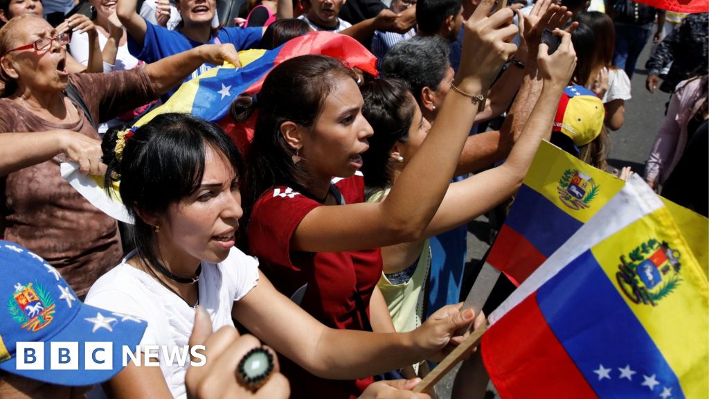 Venezuela referendum Big show of support for opposition BBC News