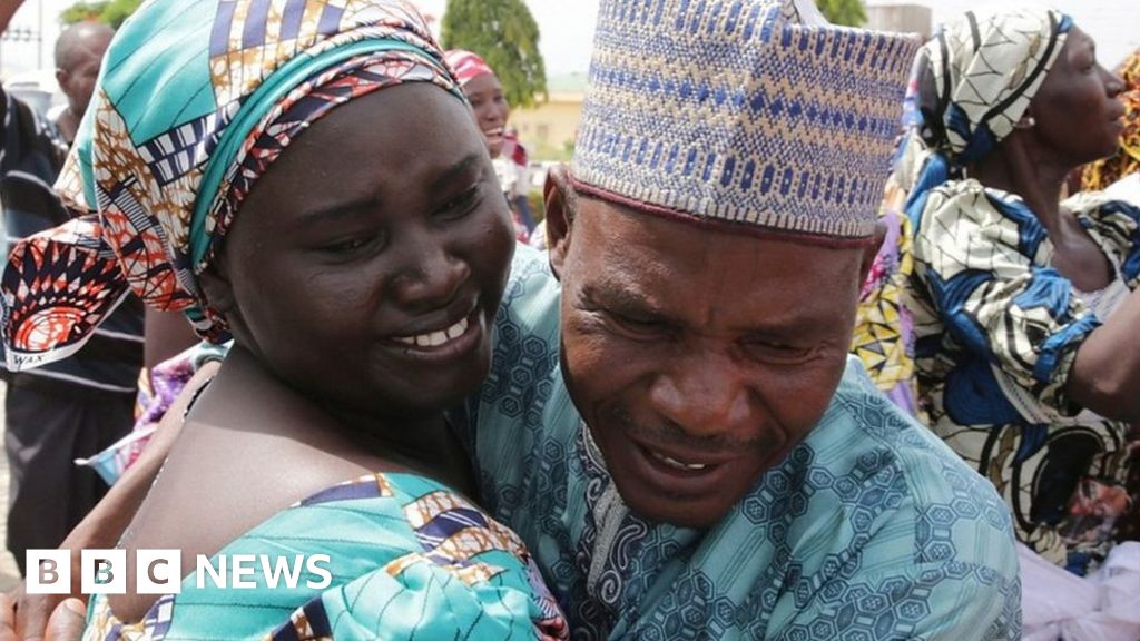 Chibok Girls Reunited With Families - BBC News