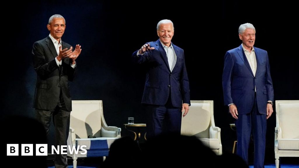 Biden hosts star-studded NYC fundraiser with Obama and Clinton