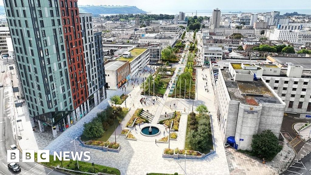 Armada Way in Plymouth Plans approved BBC News