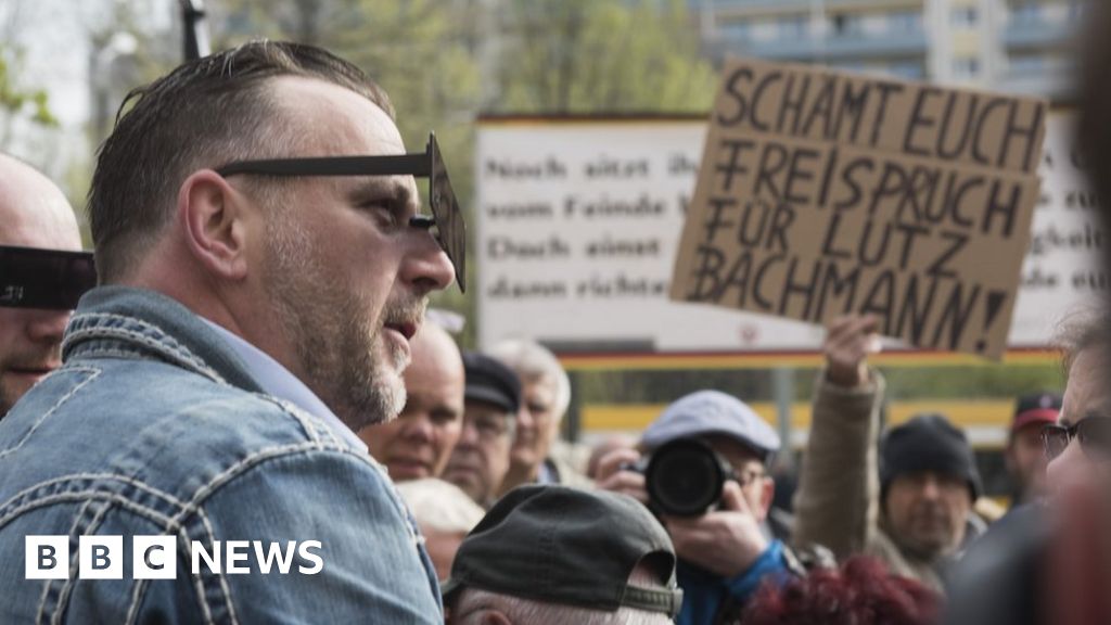 German Far-right Pegida Founder Bachmann In Race Trial - BBC News