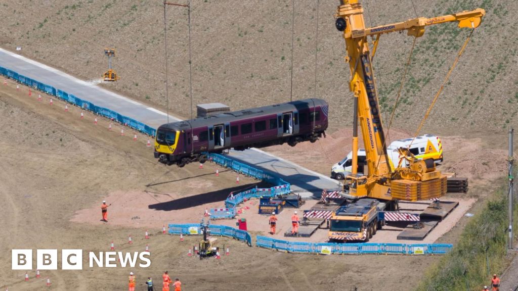 Eight in critical condition after train crash