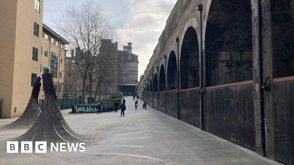 Work completed on railway arches art gates