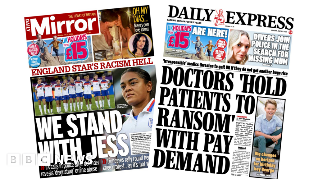 Doctors hold patients to ransom and Lionesses stand with Jess