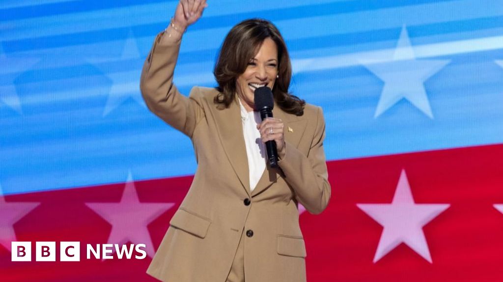 Harris thanks Biden for his 'historic leadership'