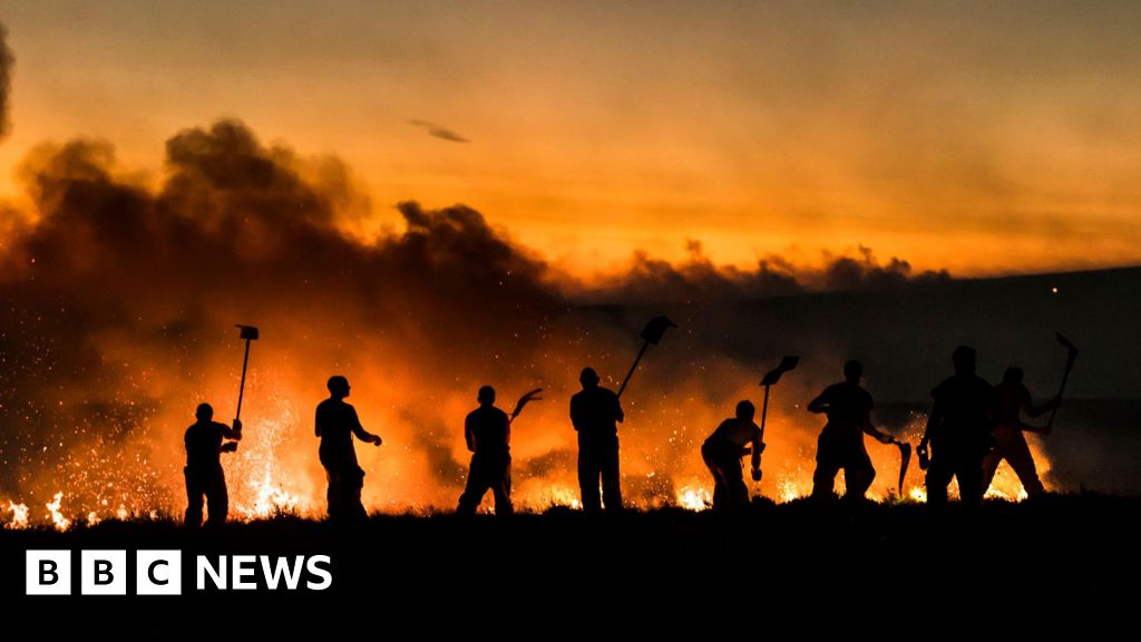 Major Wildfires Erupt Across Peak District, Lancashire Amid Heatwave