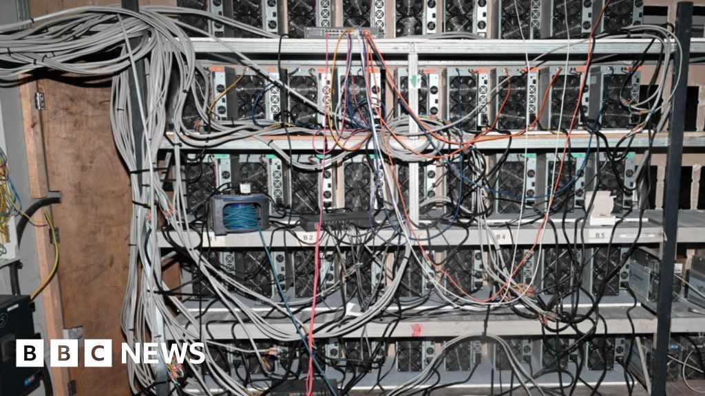 Electric supply stolen for cryptocurrency 'mine'