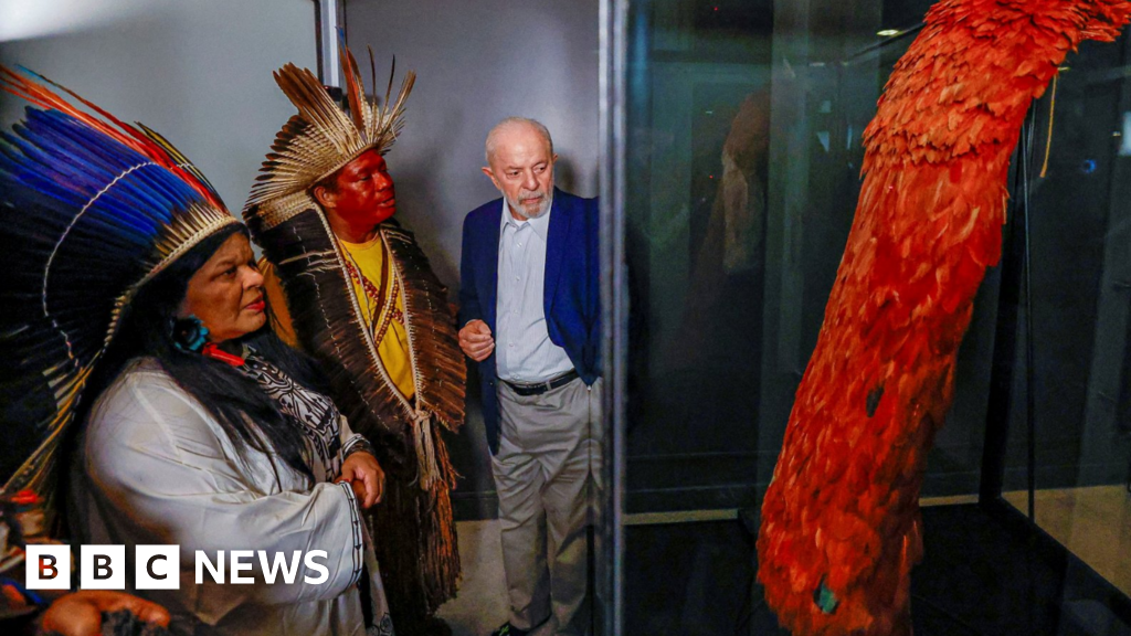 Denmark returns iconic indigenous cloak to Brazil