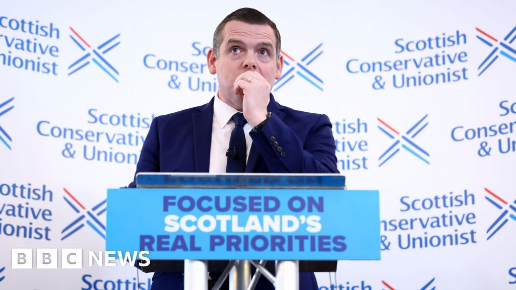 Scottish Tory leader Douglas Ross hits the self-destruct button – BBC News