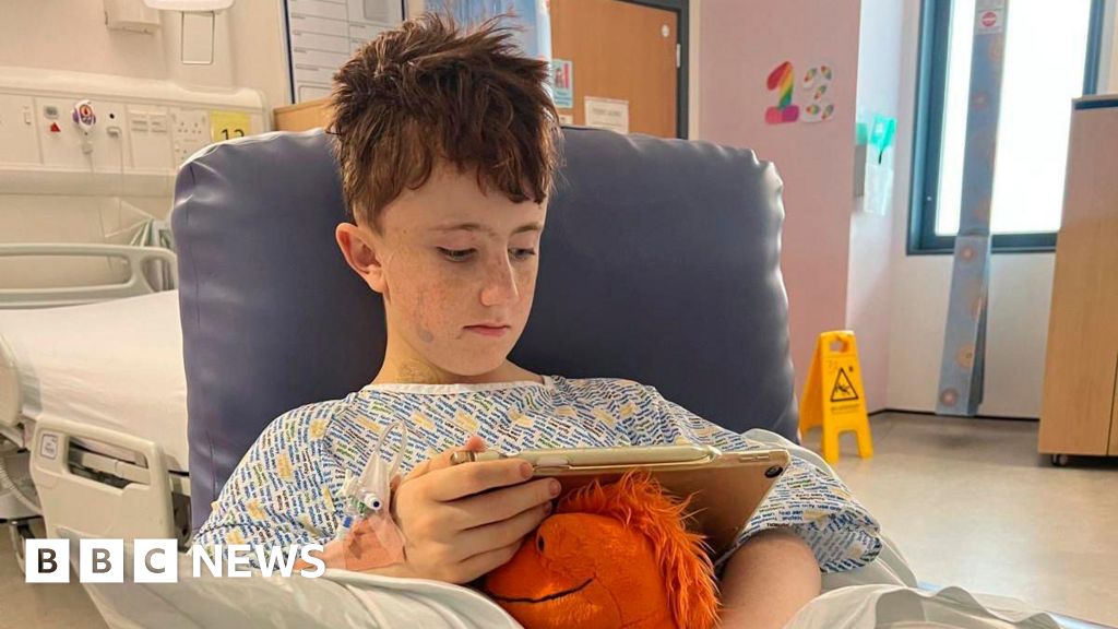 Boy, 13, one of Scotland's first to undergo innovative brain surgery - BBC