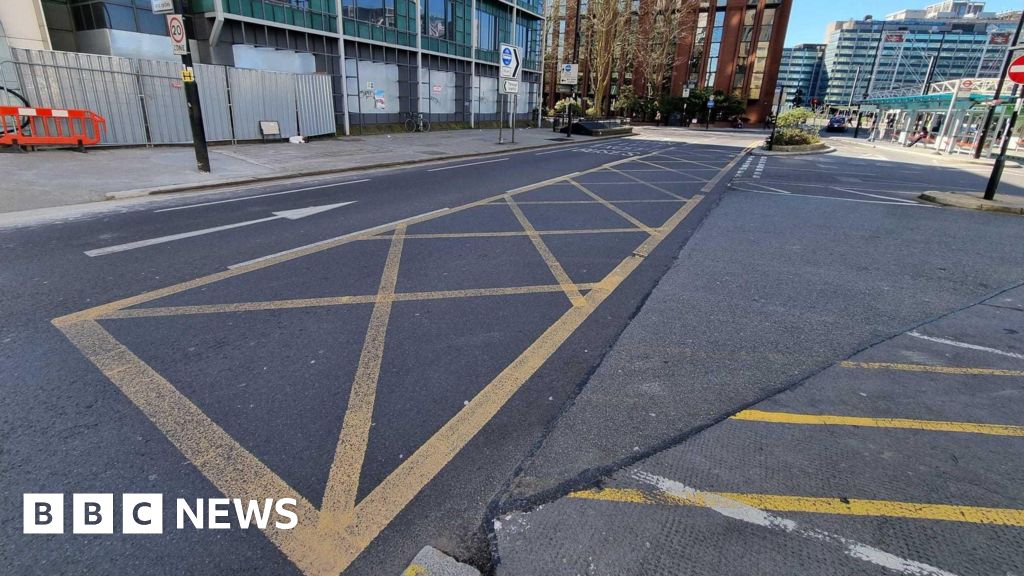 Yellow box junction downsized after 2m fines
