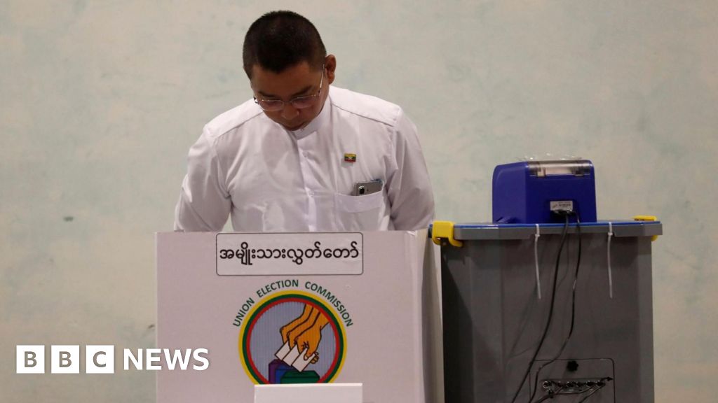 War-torn Myanmar votes in widely criticised ‘sham’ election  www.bbc.com