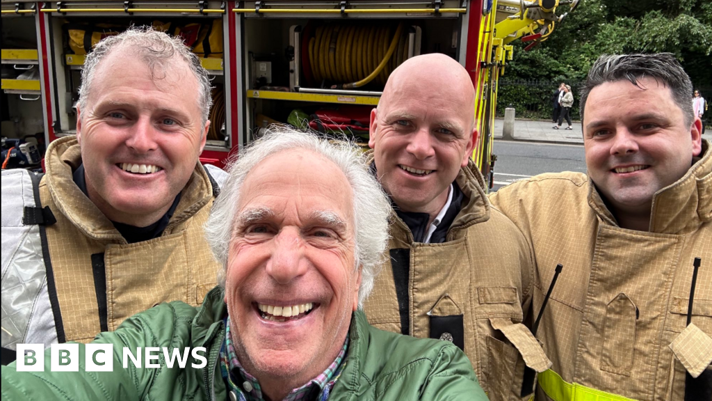 The Fonz praises firefighters after Dublin blaze