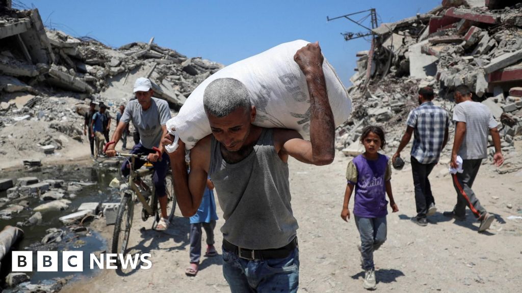 Gaza experiencing 'real starvation', Donald Trump says thumbnail