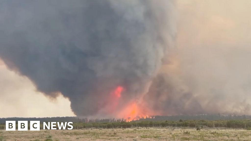 Watch: Moment Utah wildfire turns into huge fire vortex