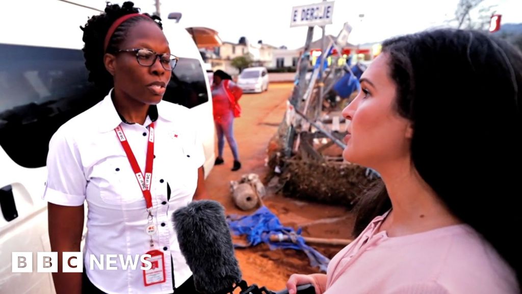 Watch: BBC is on the ground in hard hit Santa Cruz, Jamaica
