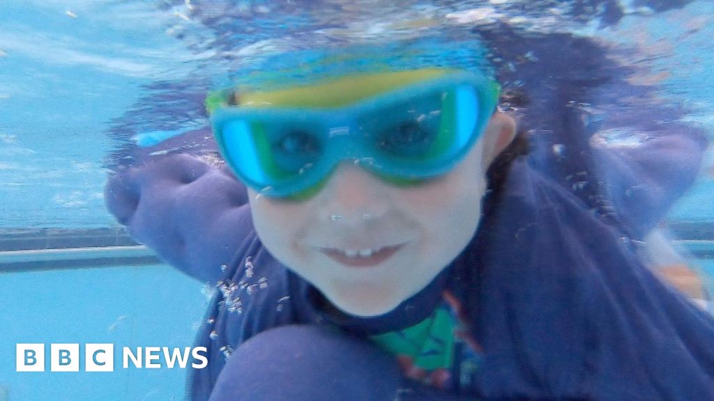 Toddlers enjoy Water Babies sponsored fancy dress swim event