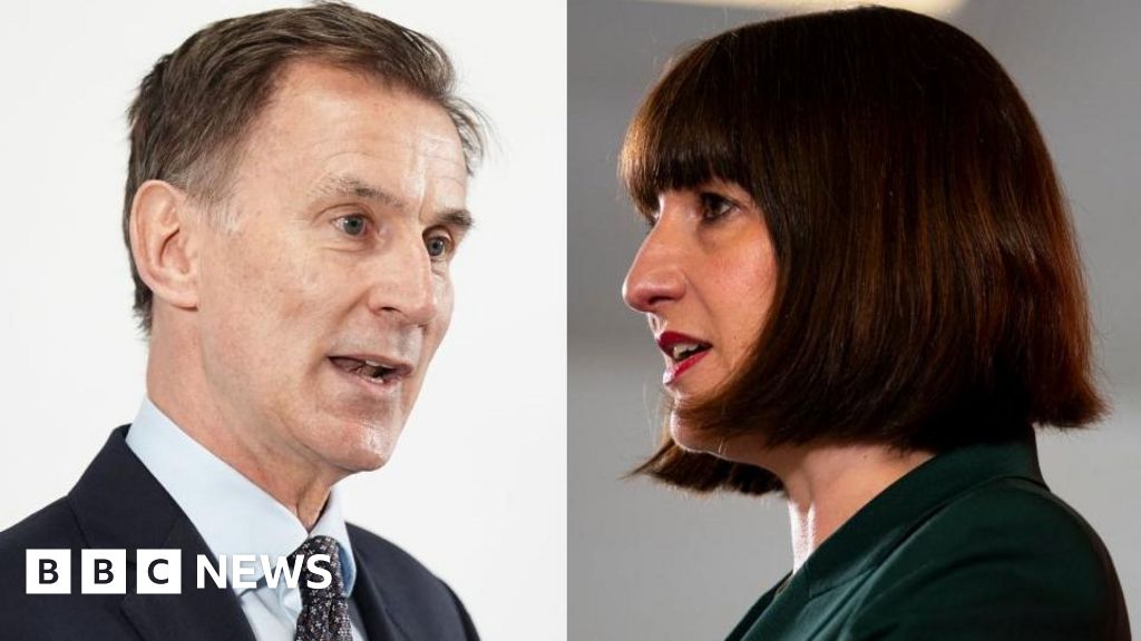 Election showdown between Jeremy Hunt and Rachel Reeves centered on tax cuts
