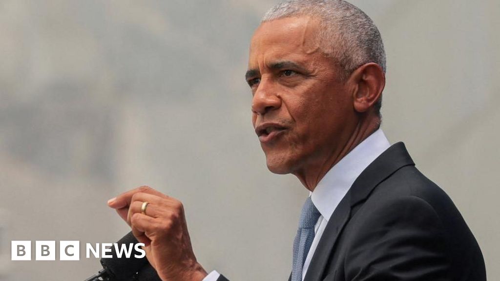 'There will be no kings' - Obama speaks at presidential centre opening